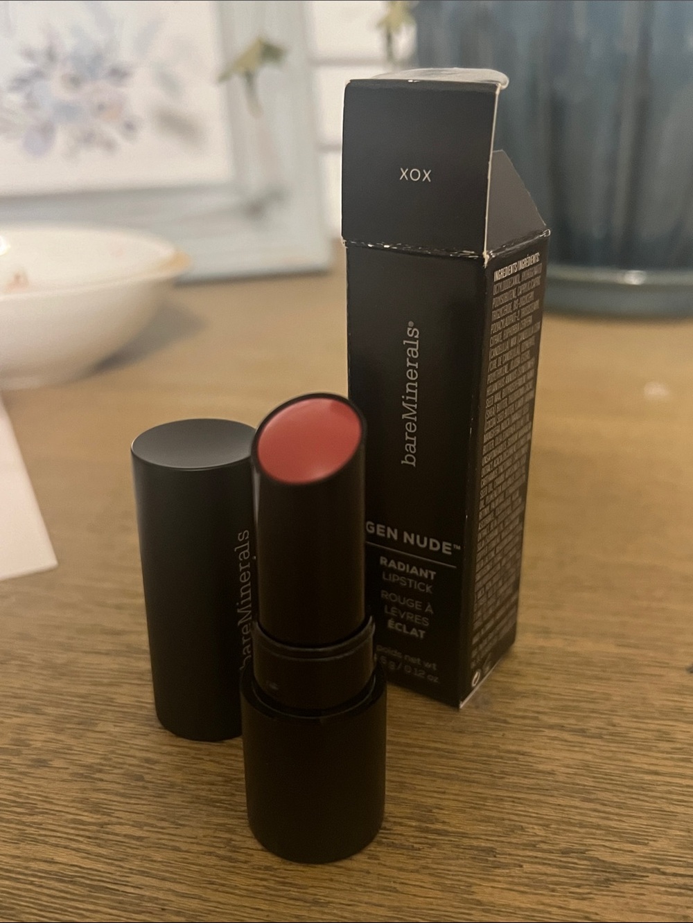 NIB bareMinerals Gen Nude Radiant Lipstick in xox
